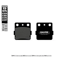 PASTILLAS GALFER FD068G1375 (JUEGO)