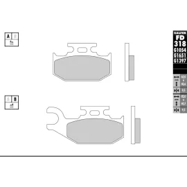 PASTILLAS GALFER FD068G1375 (JUEGO)