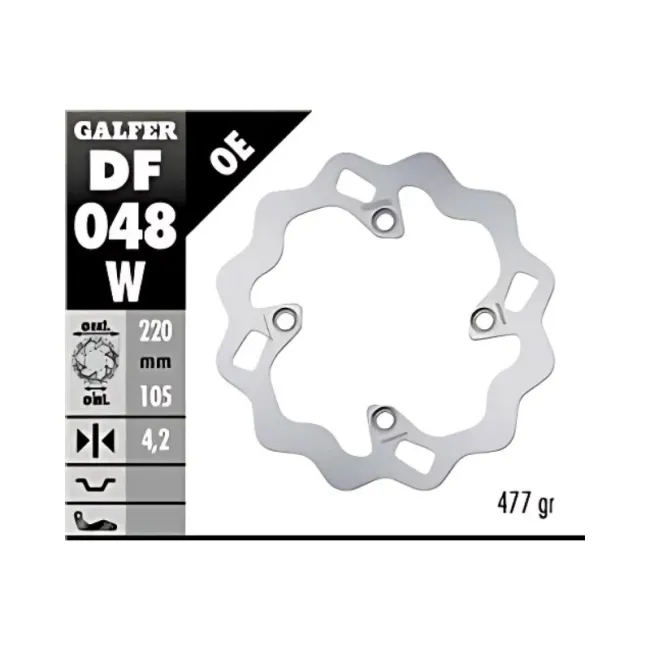 PASTILLAS GALFER FD068G1375 (JUEGO)