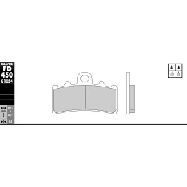 PASTILLAS GALFER FD068G1375 (JUEGO)