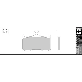 PASTILLAS GALFER FD068G1375 (JUEGO)