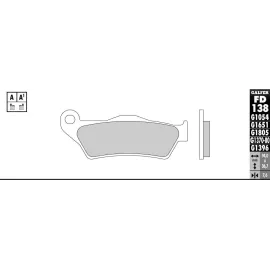 PASTILLAS GALFER FD068G1375 (JUEGO)
