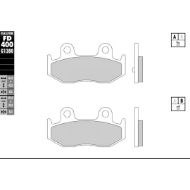 PASTILLAS GALFER FD068G1375 (JUEGO)