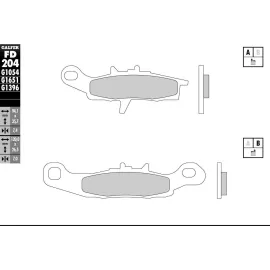 PASTILLAS GALFER FD068G1375 (JUEGO)