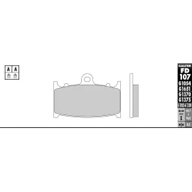 PASTILLAS GALFER FD068G1375 (JUEGO)