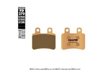 PASTILLAS GALFER FD068G1375 (JUEGO)