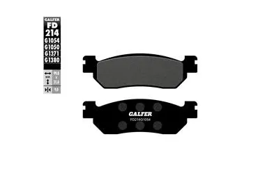 PASTILHAS FREIO FRENO GALFER FD214G1054 (JOGO)