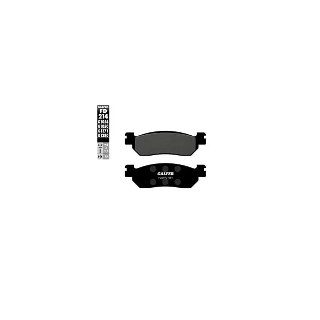 PASTILHAS FREIO FRENO GALFER FD087G1054 (JOGO)