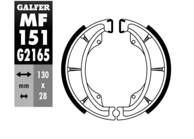 PASTILLAS GALFER FD068G1375 (JUEGO)