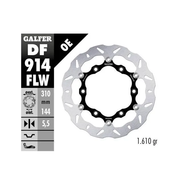 PASTILLAS GALFER FD068G1375 (JUEGO)