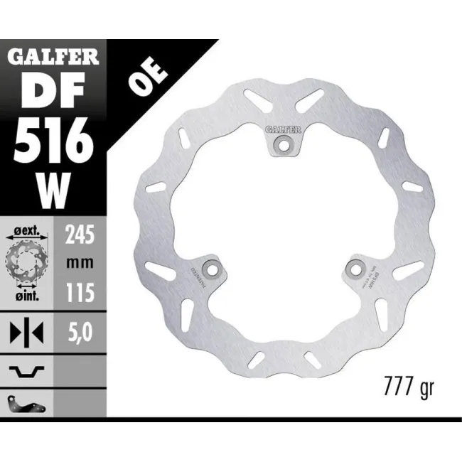 PASTILLAS GALFER FD068G1375 (JUEGO)