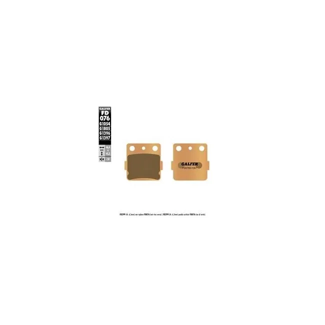 PASTILLAS GALFER FD068G1375 (JUEGO)