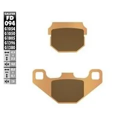 PASTILLAS GALFER FD068G1375 (JUEGO)