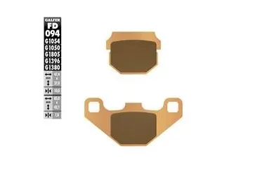 PASTILLAS GALFER FD068G1375 (JUEGO)
