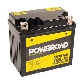 BATERIA POWEROAD YG5L-BS SELLADAS DE ELECTROLÍTICO/GEL