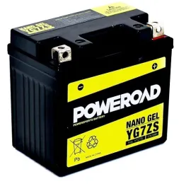 BATERIA POWEROAD YG7ZS SELLADAS DE ELECTROLÍTICO/GEL
