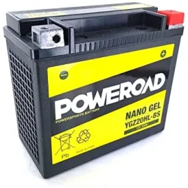 BATERIA POWEROAD YGZ20HL-BS SELLADAS DE ELECTROLÍTICO/GEL