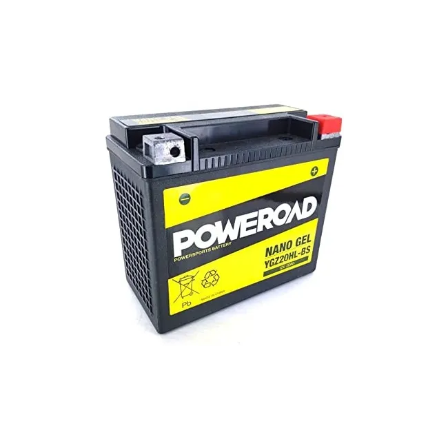 BATERIA POWEROAD YGZ20HL-BS SELLADAS DE ELECTROLÍTICO/GEL