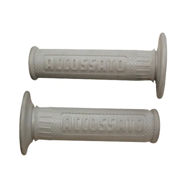 Par de Puños Accossato Off Road Monocolor Gris | Rebesa