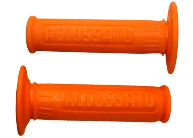 Par de Puños Accossato Off Road Monocolor Naranja | Rebesa