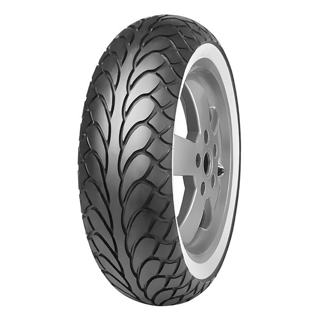 CUBIERTA MITAS 100/80-10 TL 53L MC 22 BANDA BLANCA_