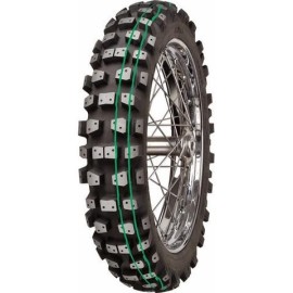 CUBIERTA MITAS 110/100-18  54M TT XT-454 SUPER SOFT EXTREME LINEA 2 VERDE (NHS)