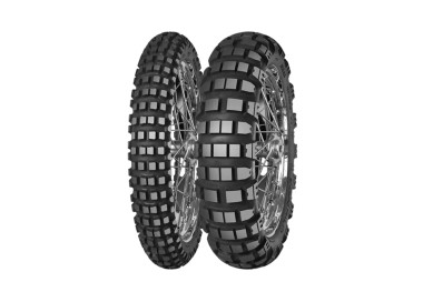 CUBIERTA MITAS 130/80B18 72T ENDURO TRAIL XT+  DAKAR YELLOW M+S