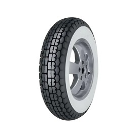 CUBIERTA MITAS 4.00 -8C 66J TT B-13 WHITE WALL F/R