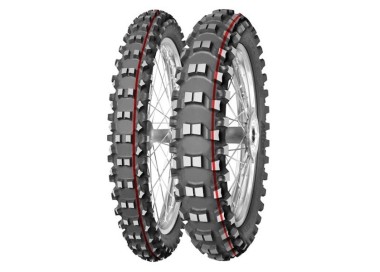 CUBIERTA MITAS 70/100-14 40M TERRA FORCE- MX SM TT BLANDO/MEDIO ROJO (NHS)