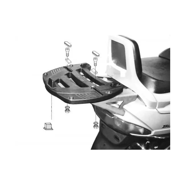 PORTAPAQUETES SUZUKI AN 250-400 98-02 PARA MALETA MONOKEY