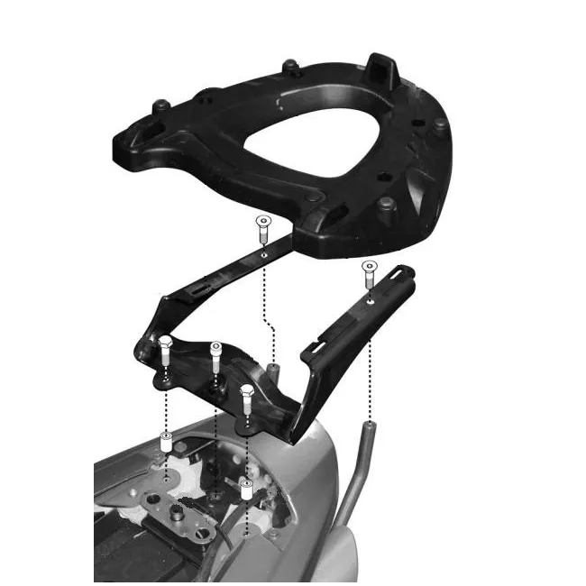 PORTAEQUIPAJES GIVI GSR 600 SUZUKI 05 C/M5 PORTAEQUIPAJES GIVI GSR 600 SUZUKI 05 C/M5