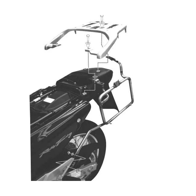 PORTAEQUIPAJES LATERAL GIVI XL 650V TRANSALP HONDA (00-07)