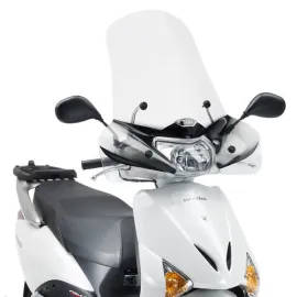 PARABRISAS GIVI TRANSP.C-PARAMANOS HONDA LEAD 110.