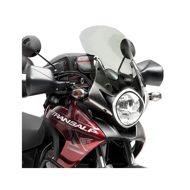 PARABRISAS AHUMADO CON SPOILER 44,5 x 37 cm - HONDA XL 700V TRANSALP (2008-2013)