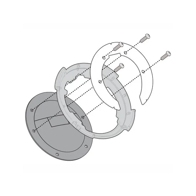 KIT ADAPTADOR METÁLICO PARA BOLSAS TANCLOCK Y TANKLOCKED - HONDA