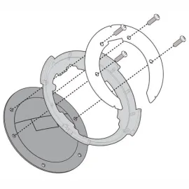 BF08 - KIT ADAPTADOR METÁLICO PARA BOLSAS DEPÓSITO TANKLOCK Y TANKLOCKED