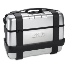 JUEGO MALETAS GIVI TREKKER ALUMINIO NATURAL 33L