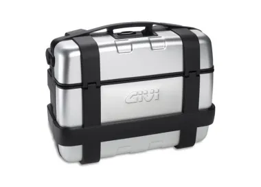 JUEGO MALETAS GIVI TREKKER ALUMINIO NATURAL 33L