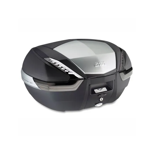 MALETA GIVI 47L NEGRO CATADRIOPTICO TRANSPARENTE