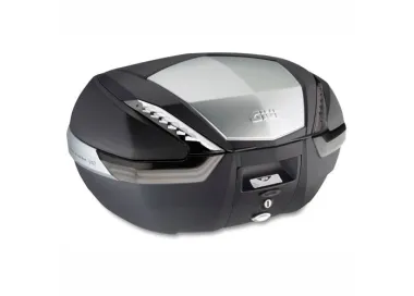 MALETA GIVI 47L NEGRO CATADRIOPTICO TRANSPARENTE
