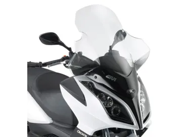 PARABRISAS TRANSPARENTE CON SPOILER 81,5 x 64 cm - KYMCO DOWNTOWN / XTOWN