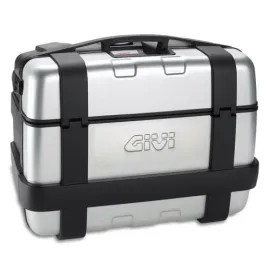 JUEGO MALETAS GIVI TREKKER ALUMINIO NATURAL 46L