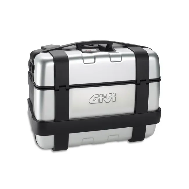JUEGO MALETAS GIVI TREKKER ALUMINIO NATURAL 46L