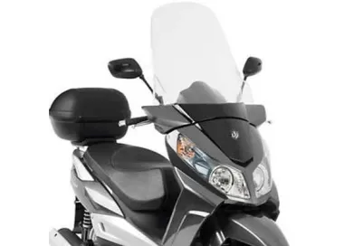 PARABRISAS TRANSPARENTE CON SPOILER 62 x 60 cm - SYM JOYRIDE EVO 125-200 (2009-2020)