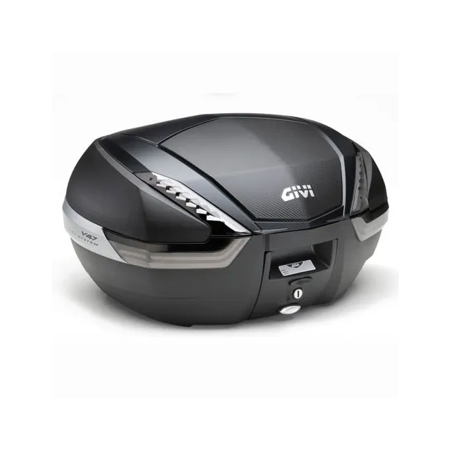 MALETA GIVI V47NNT TECH NEGRO CATADRIOPTICO BLANCO