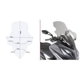PARABRISAS GIVI C-KITAO KYMCO XCITING.400I.13