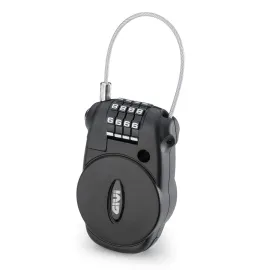 CANDADO CASCO GIVI C/CABLE RETRACTI LPLUSCIERRE COMBINACION (R1509)