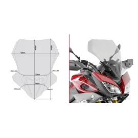 CUPULA GIVI P/KIT YAMAHA.MT-09.TR ACER.15