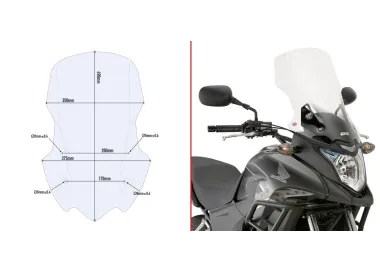 CUPULA GIVI P/KITAO HONDA.CBX.500. 13-16
