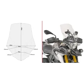 CUPULA GIVI P/KITAO BMW.G310GS.17-18